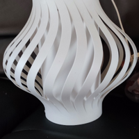 Lampadario HELIOS in fibra ultraleggera