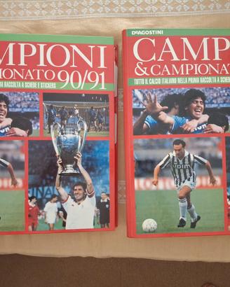Raccolta campioni 90/91 calcio
