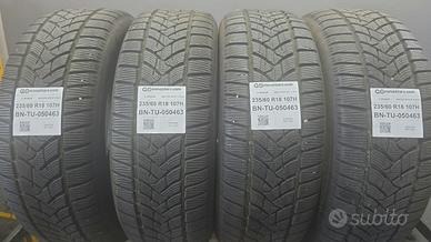 4 Pneumatici 235/60 R18 Dunlop Winter Sport 5 Suv