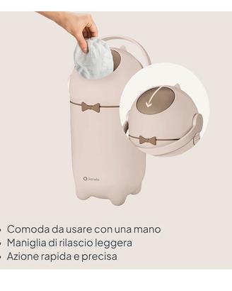 Pattumiera per Pannolini Anti- Odore
