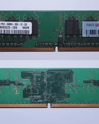 RAM DDR 2 e 1