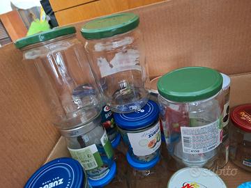 Barattoli vetro con tappo