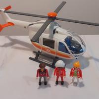 Playmobil elicottero e personaggi