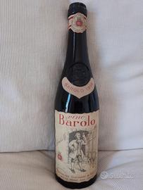 Vino Barolo 1958 Bertolino bottiglia vintage