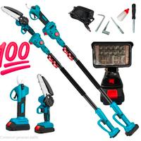 Kit Potatura 4 in 1 Cesoia Motosega 2 Batterie 48v