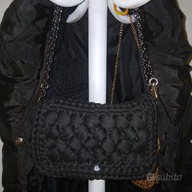 borsa nera artigianale 