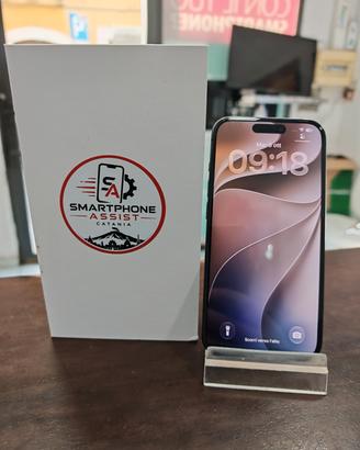 Apple iPhone 15 pro nero 128gb perfetto