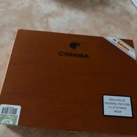 SCATOLA IN LEGNO COHIBA ESPLENDIDOS ORIGINALE