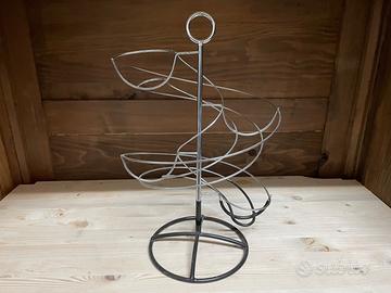 Portafrutta Centrotavola a scivolo per mele, aranc