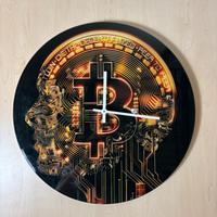 Orologio ‘Bitcoin Mind’ in Vetro Personalizzabile