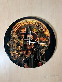 Orologio ‘Bitcoin Mind’ in Vetro Personalizzabile