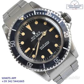 ROLEX Submariner 5513 No Date 1973 TOP Condition