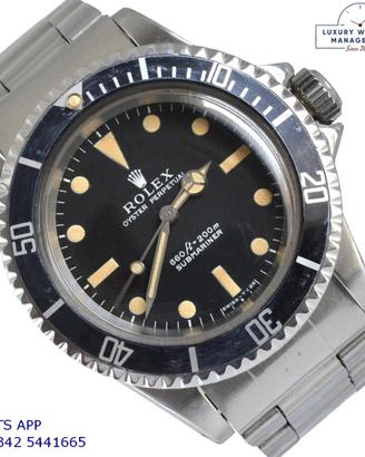 ROLEX Submariner 5513 No Date 1973 TOP Condition
