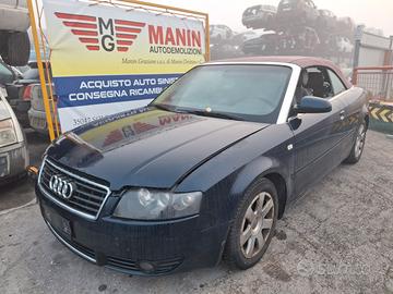 Ricambi Audi a4 Cabrio 2005