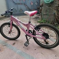 Biciclette bambina rosa alluminio