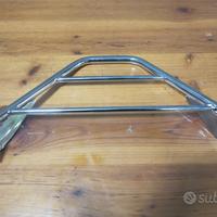 Portapacchi cromato per moto custom