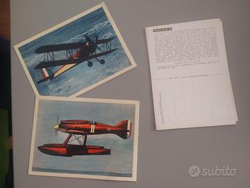 CORSO CULTURA AERONAUTICA spilla e cartoline