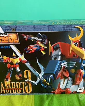 ZAMBOT 3 GX 23 CHOGOKIN BANDAI 2004 NUOVO