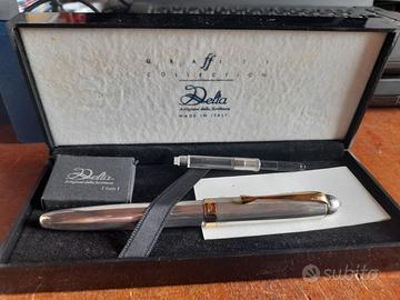 Penna Delta Stilo Graffiti Collection Argento