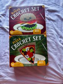 Due kit completi DIY Crochet nuovi sigillati