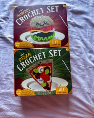 Due kit completi DIY Crochet nuovi sigillati