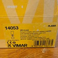 pulsante a tirante vimar plana articol 14053