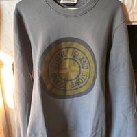 Felpa Stone Island con logo in risalto