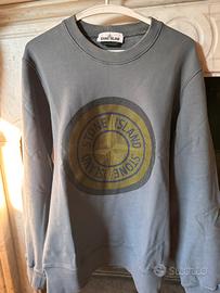 Felpa Stone Island con logo in risalto