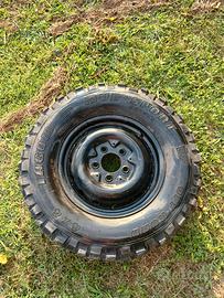 1 Pneumatico e Cerchio 225 75 r 16