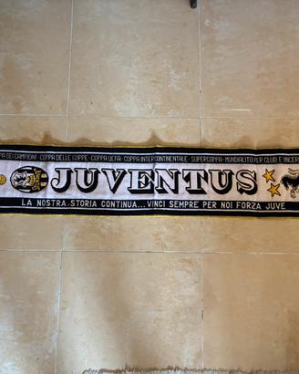 Sciarpa Juventus vintage primi anni 2000