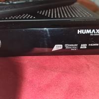 Decoder tivusat Humax con scheda attiva
