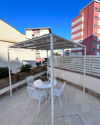 GAZEBO IN FERRO – FATTO A MANO, COME NUOVO!