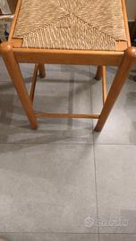 sgabelli  alti in legno