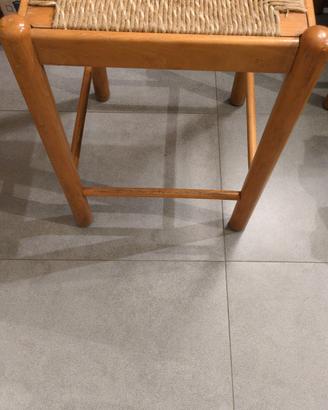sgabelli  alti in legno