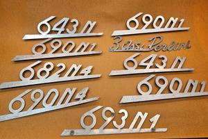 Scritte anteriori per autocarri Fiat d'epoca