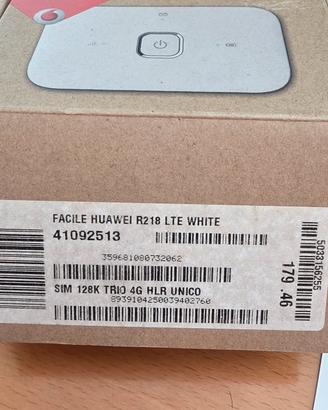 GO FACILE HUAWEI R218 LTE WHITE - Router 4G Portat