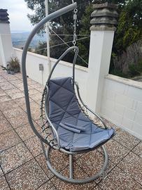 Poltrona a dondolo da giardino 