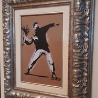 Bansky, Lanciatore Di Fiori