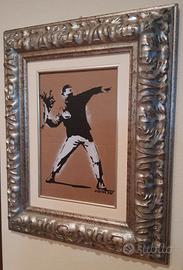 Bansky, Lanciatore Di Fiori