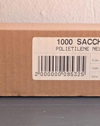 Sacchetti plastica trasparente