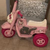 MOTO ELETTRICA HELLO KITTY (COME NUOVA)