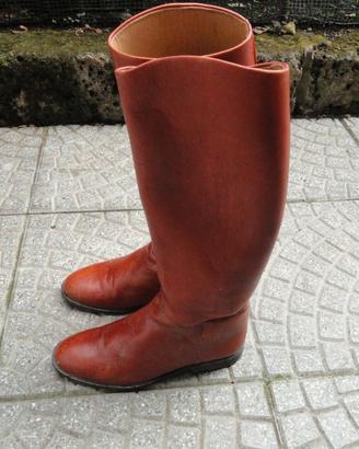 STIVALI X CAVALLO IN CUOIO MISURA 43
