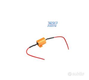 RESISTENZA TARGA CANBUS ERRORE LUCE 10W
