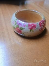 Bracciale donna in resina trasparente 