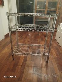 scaffale acciaio