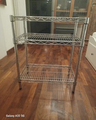 scaffale acciaio