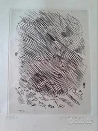 Giulio TURCATO modernariato anni 70 collezionismo