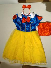 Vestito carnevale Biancaneve