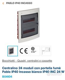 Centralino incasso 24 moduli B04104 Bocchiotti