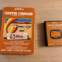 Cartuccia atari 2600 chopper command anni 80